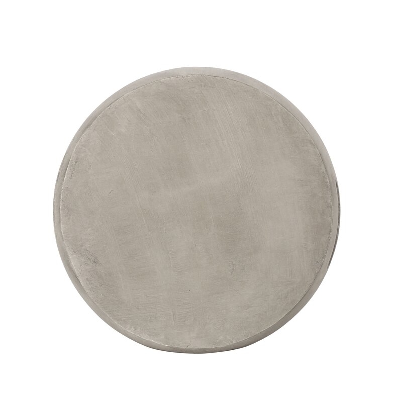 Stone/Concrete Side Table - Image 5