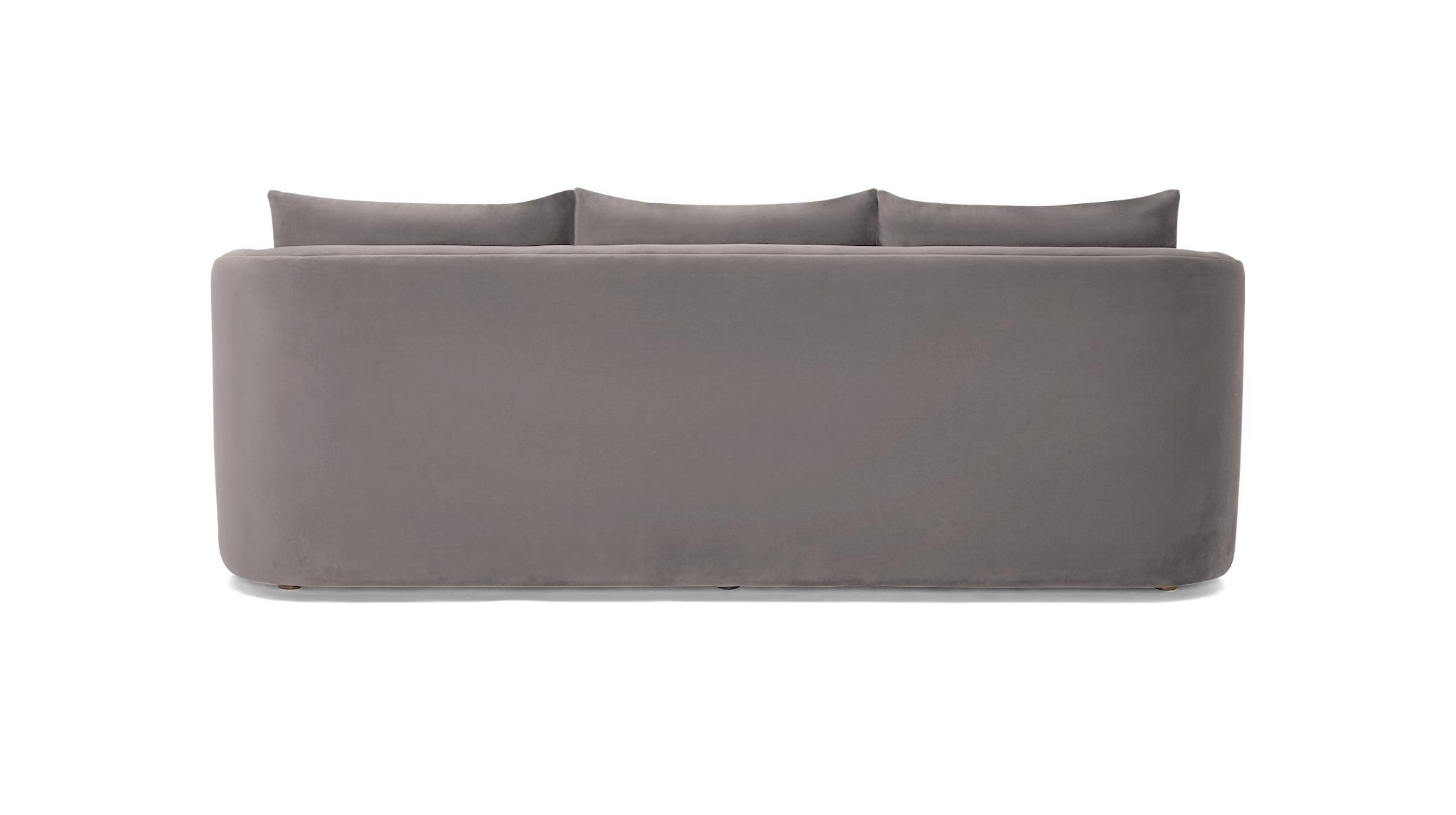 Purple Amelia Mid Century Modern Sofa - Sunbrella Premier Wisteria - Image 4