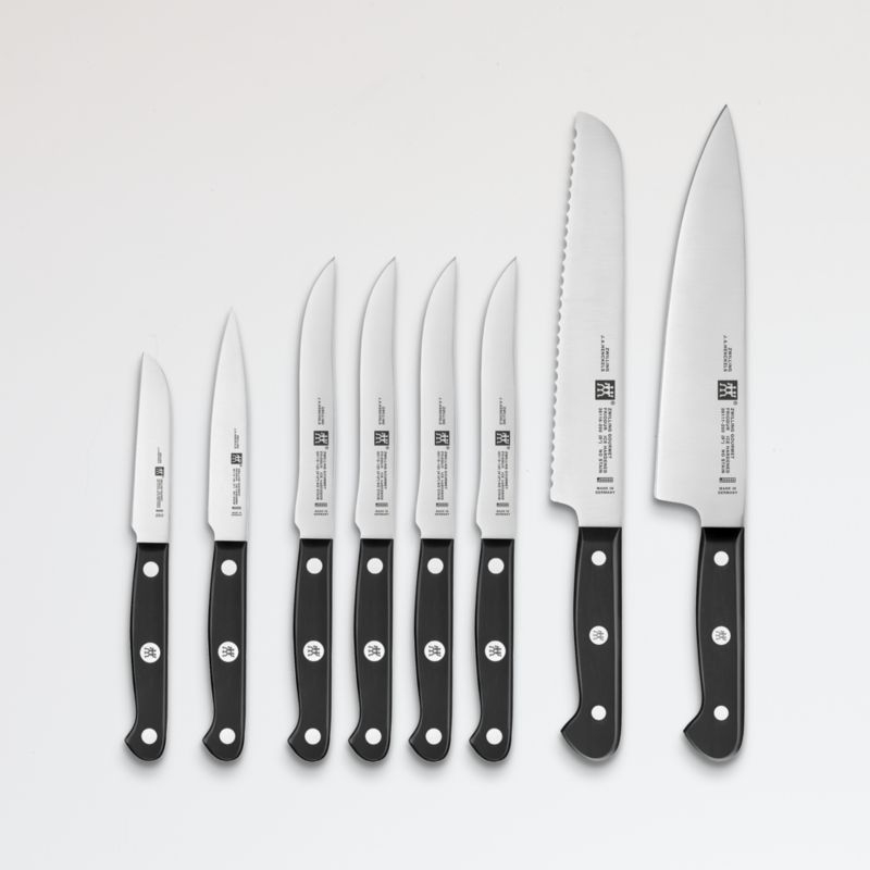 ZWILLING ® Gourmet 9-Piece Standing Standard Knife Set - Image 2