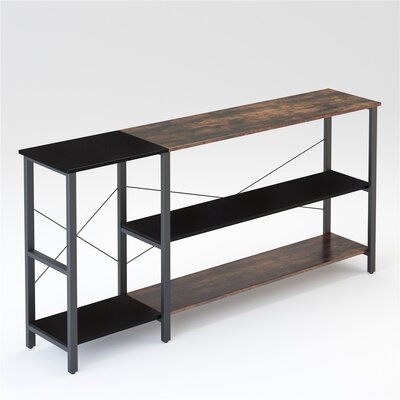 3-tier Console Table With Storage Shelves - Image 0