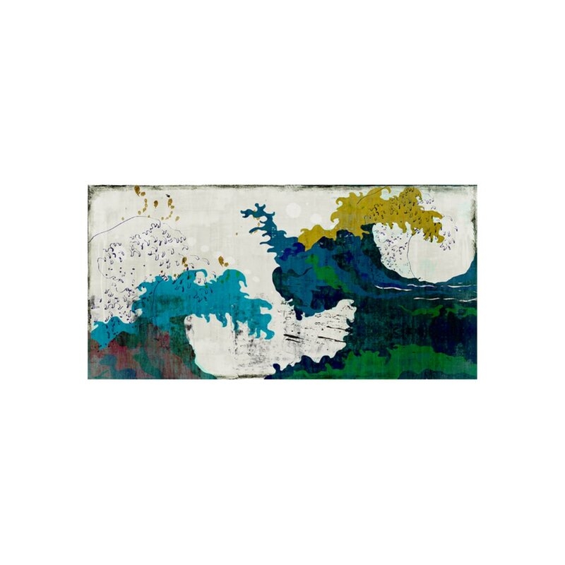 Chelsea Art Studio 'Tsunami Blues' Print Format: Outdoor, Size: 30" H x 40" W - Image 0