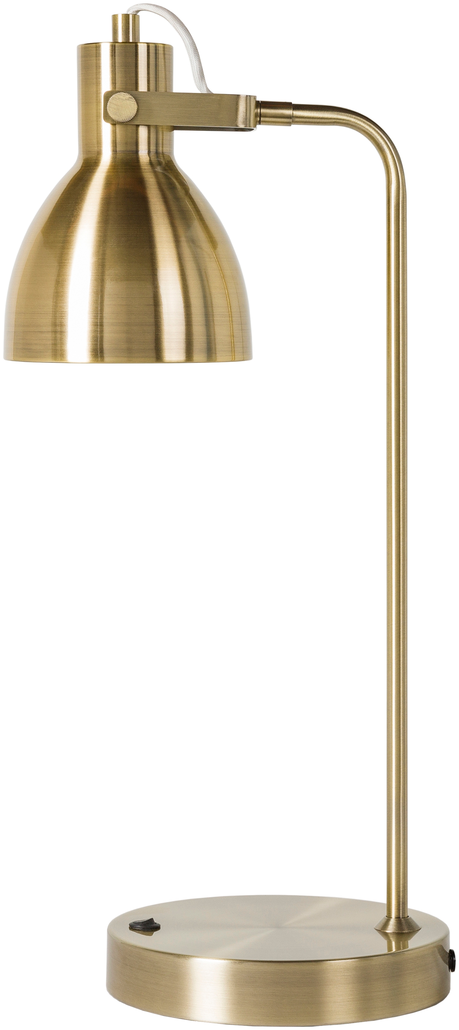 Verdon Metallic - Brass Plated 20"H x 7"W x 12"D Accent Table Lamp - Image 0