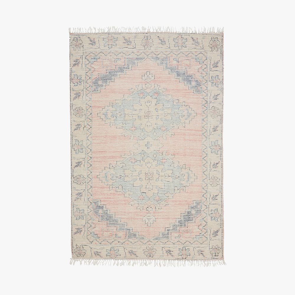 Sunset Traditional Performance Rug, Pink Multi, 3'x5' - Image 0