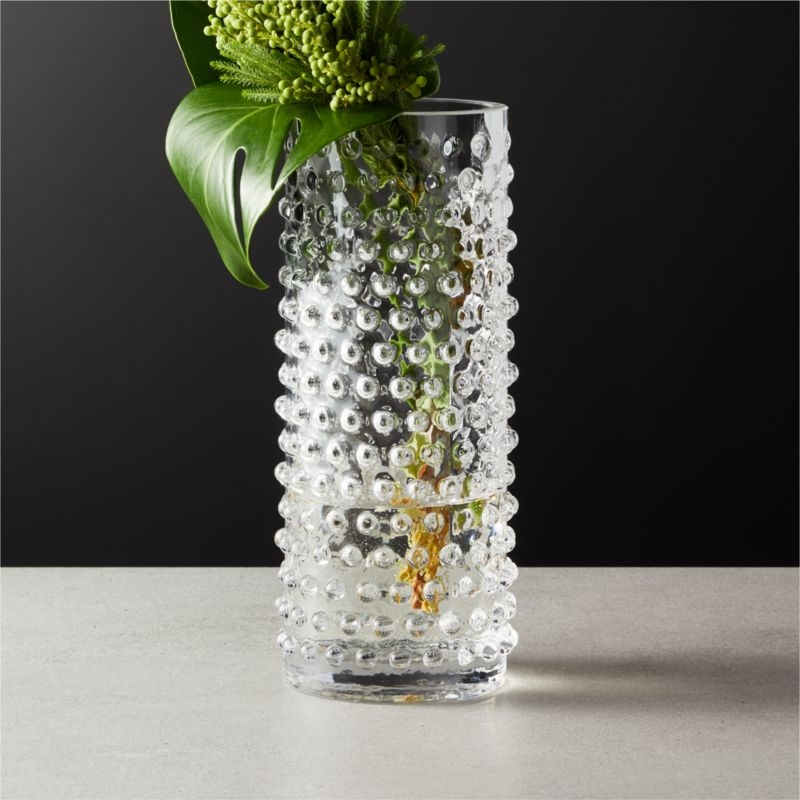 Chiuri Clear Glass Vase - Image 1