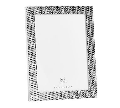 Patterned Silver Frame, 5" x 7" - Image 0