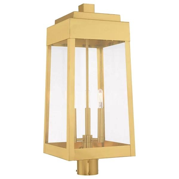 Henry Clear Glass Outdoor Post Light - Image 0