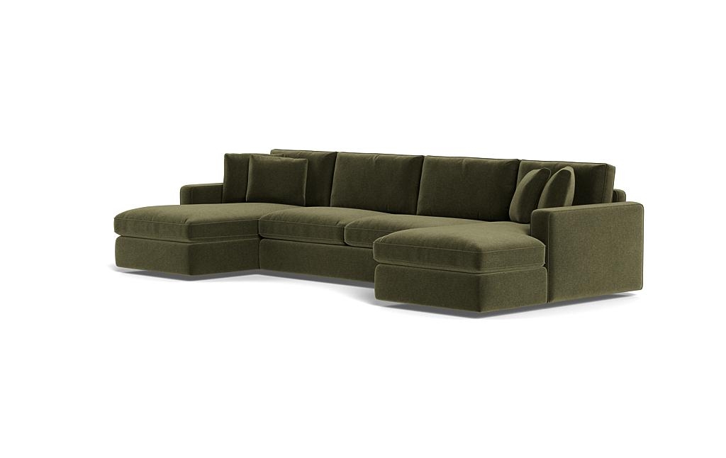 James 3-Piece 4-Seat U Chaise Sectional - Image 2