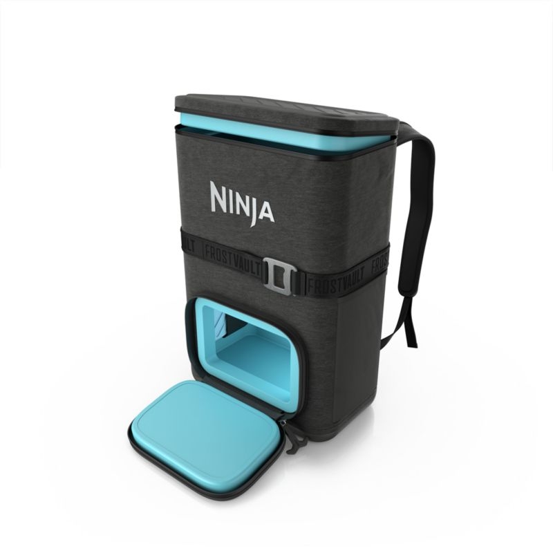 Ninja ® FrostVault™ Go 24-Can Backpack Soft Cooler with Cold Dry Zone in Charcoal Grey - Image 1