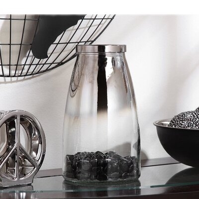5 Pound Bag Of Decorative Glass Black Opal Finish Vase Fillers - Image 0
