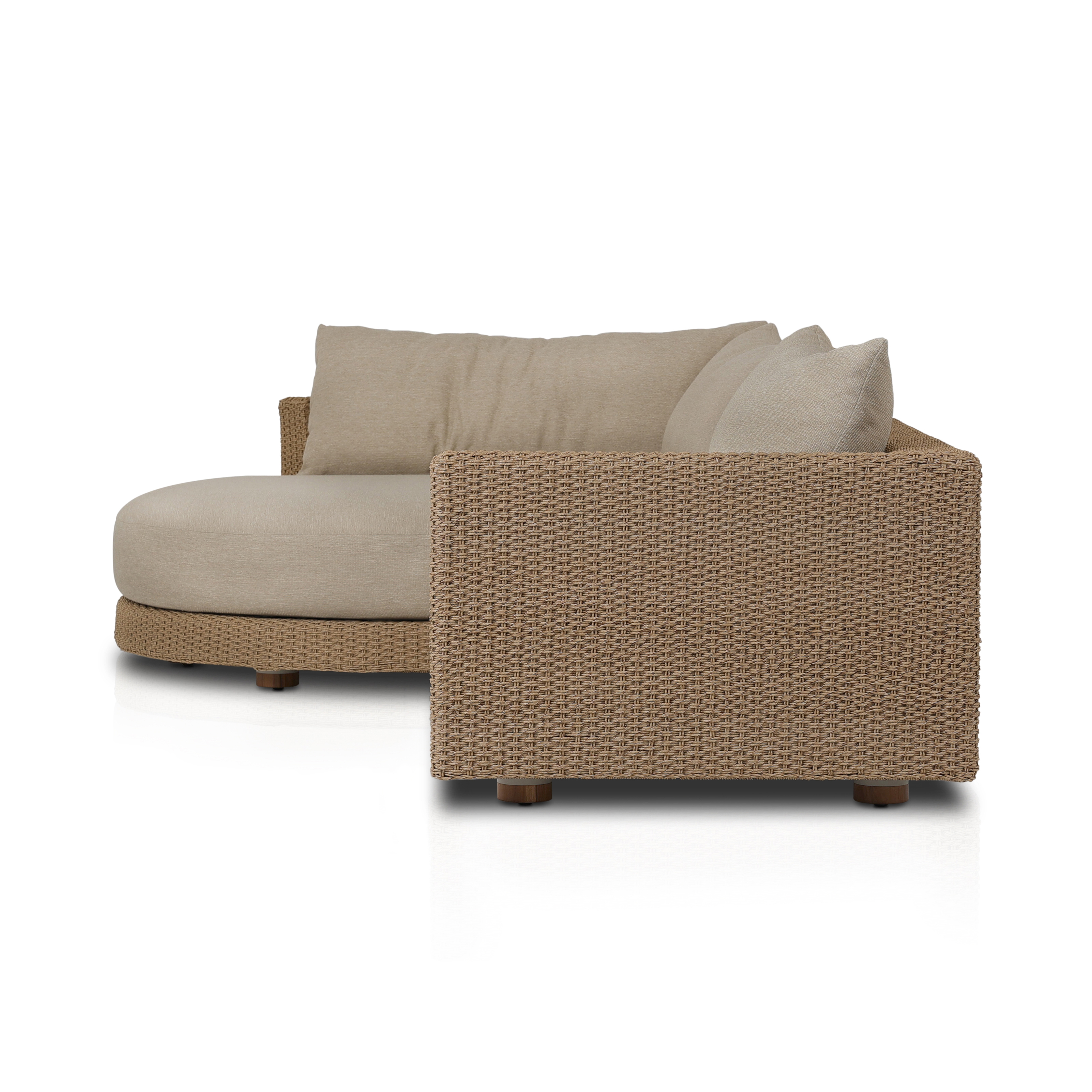 Sylvan Outdoor 2pc Sec-Laf Chaise-Faux - Image 3
