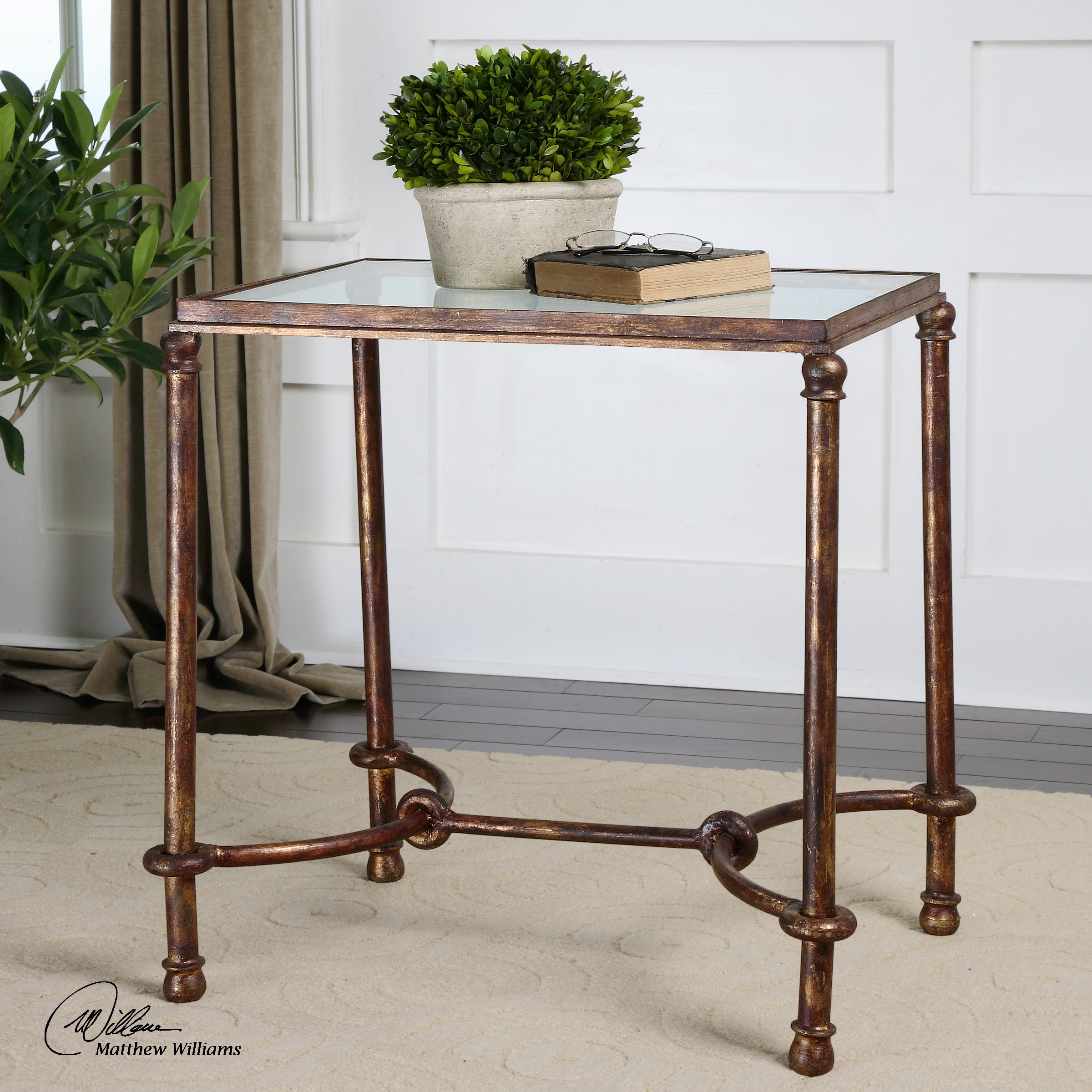 Warring Iron End Table - Image 0