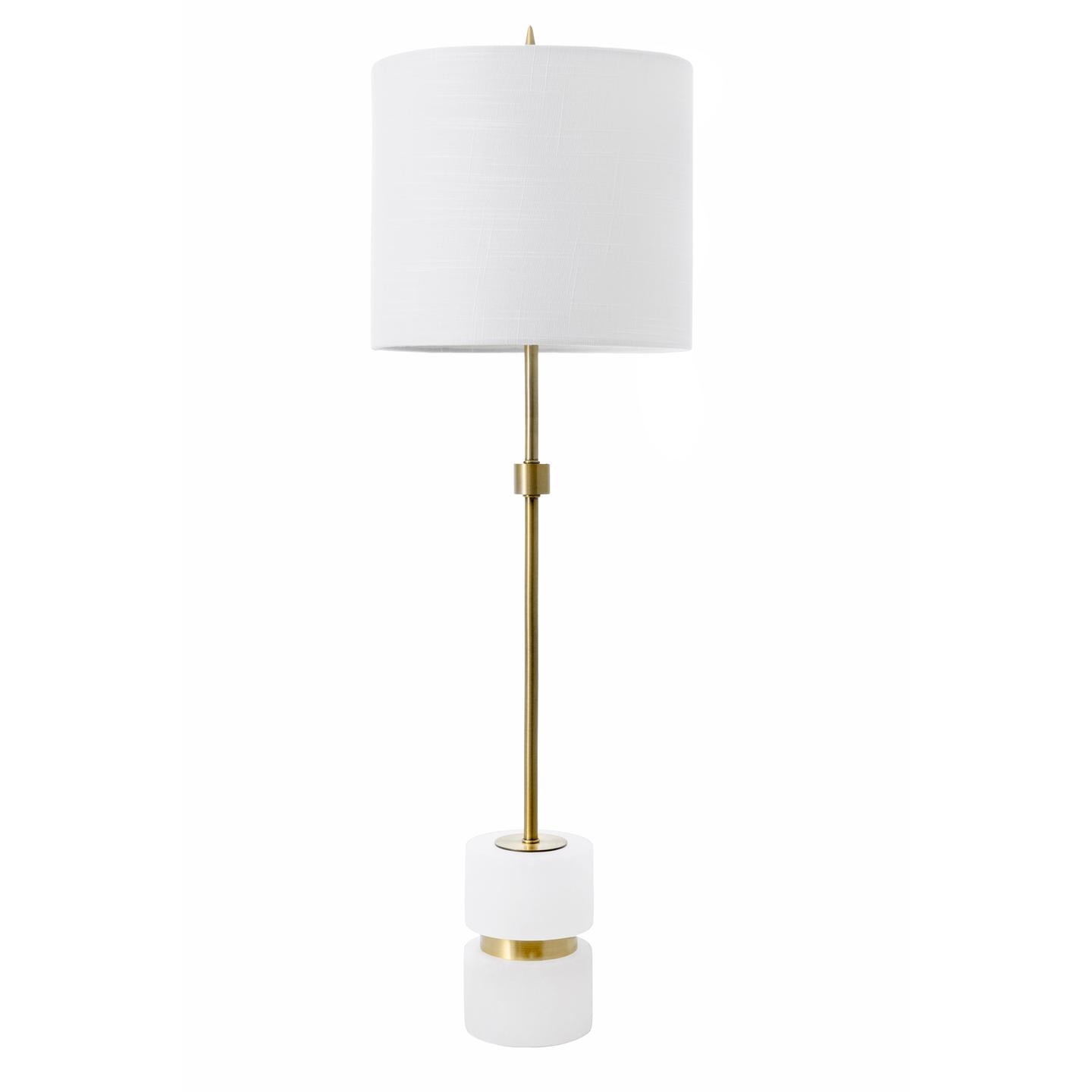 Charlotte 31"  Marble Table Lamp - Image 2