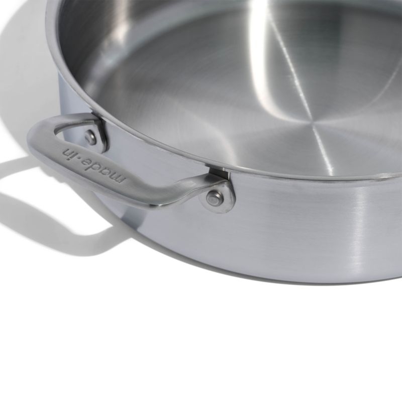 Made In Stainless Clad 6-Qt. Rondeau with Stainless Steel Hardware - Image 2