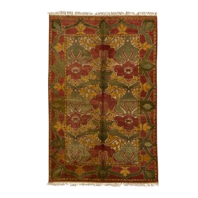Hand-Knotted Wool MULTI Area Rug - Image 0
