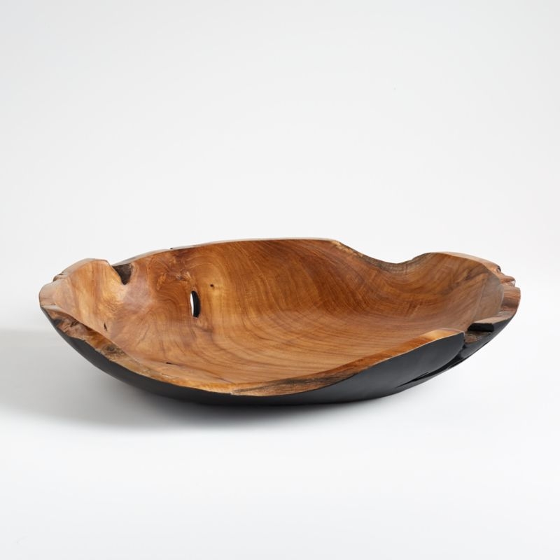 Hallen Reclaimed Wood Centerpiece Bowl - Image 0