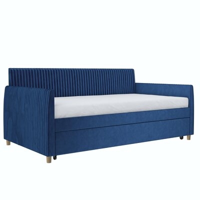 Daphne Upholstered Daybed With Trundle - Image 1