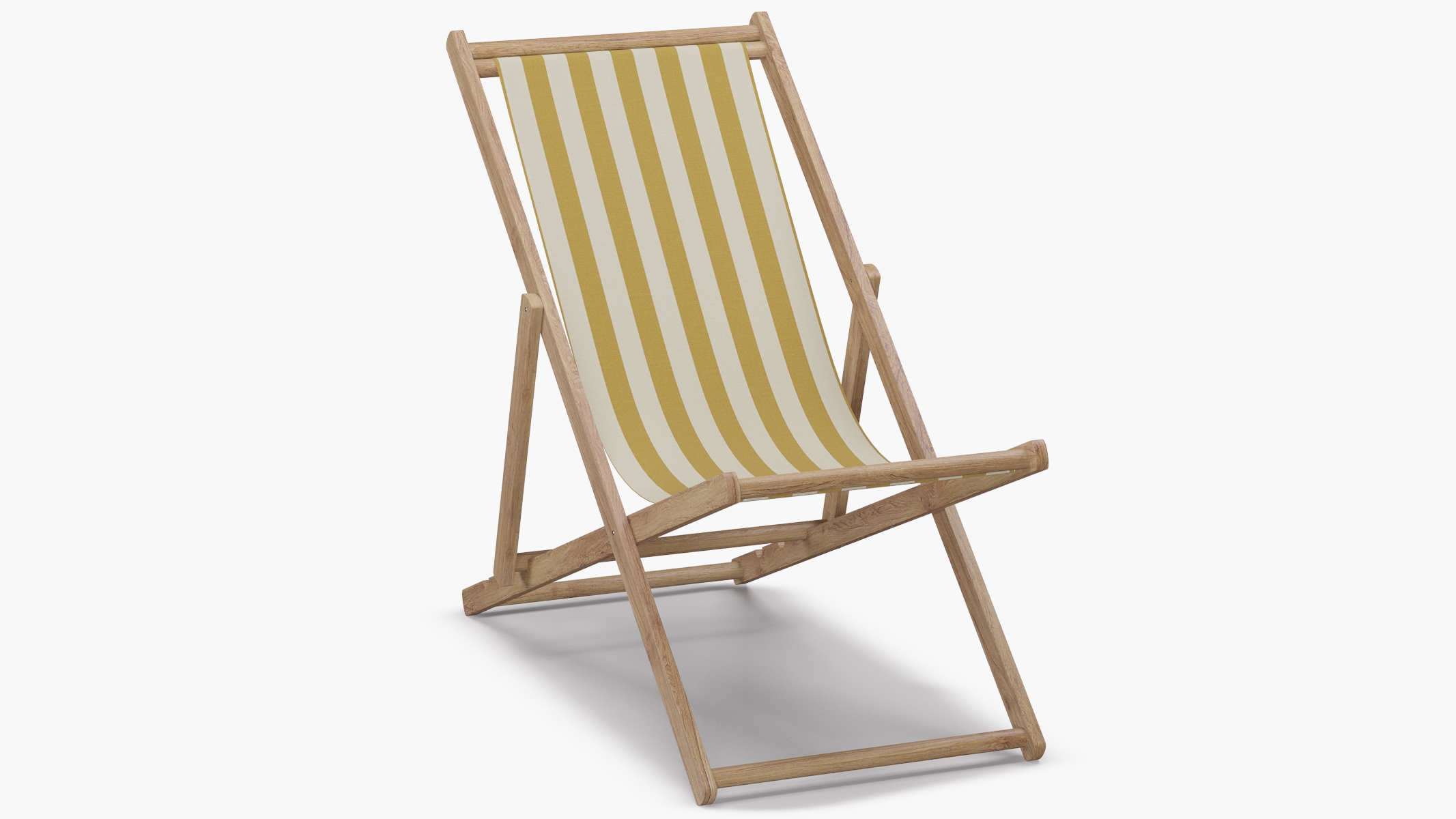Cabana Chair, Citrine Cabana Stripe - Image 1
