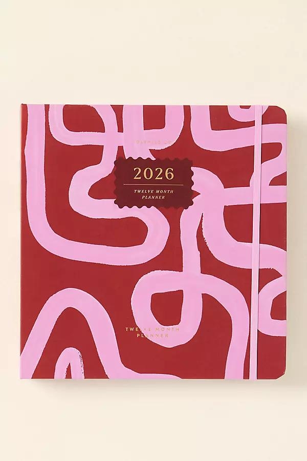 Magenta 2026 Squiggle Hardcover Planner - Image 0