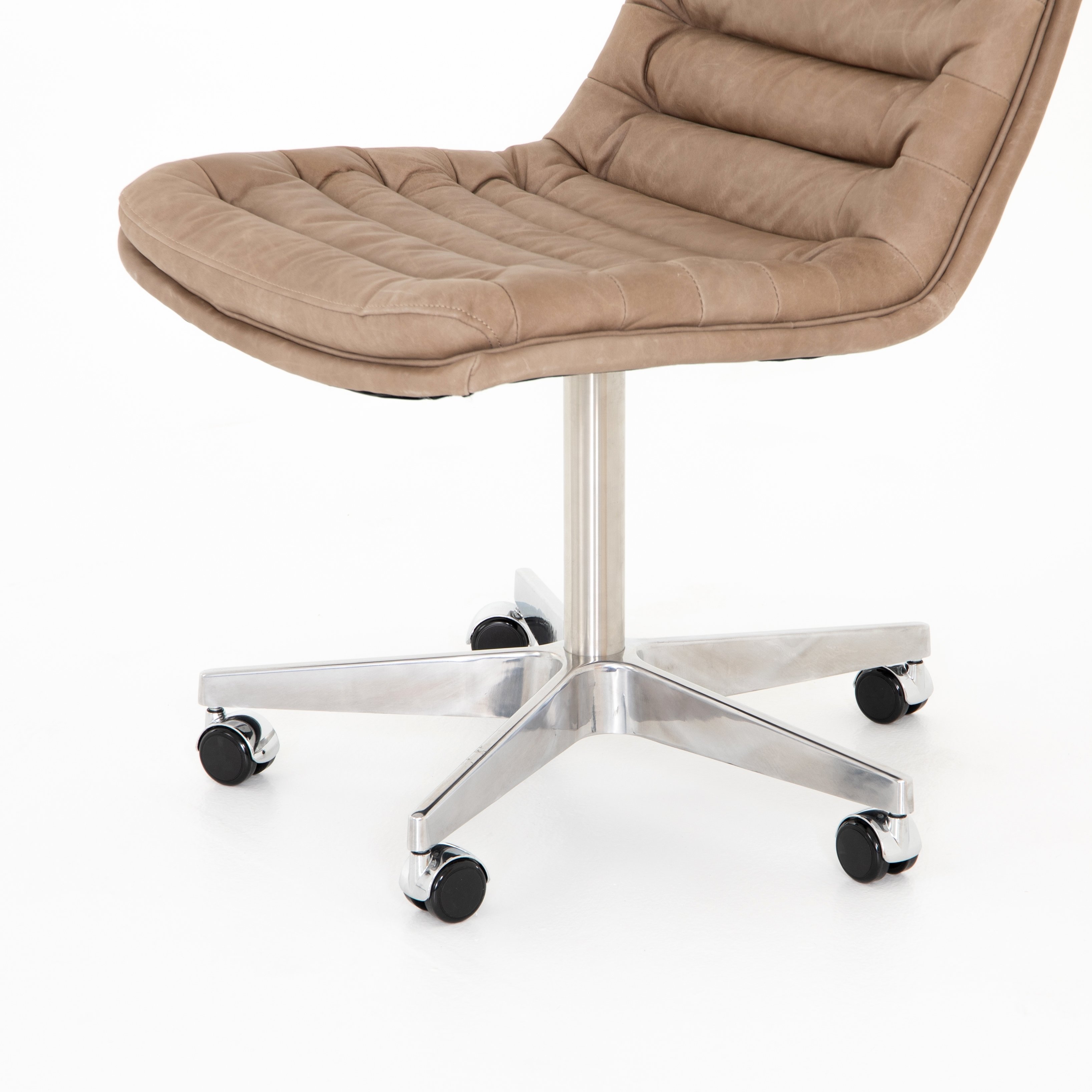 Malibu Desk Chair-Natural Wash Mushroom - Image 1