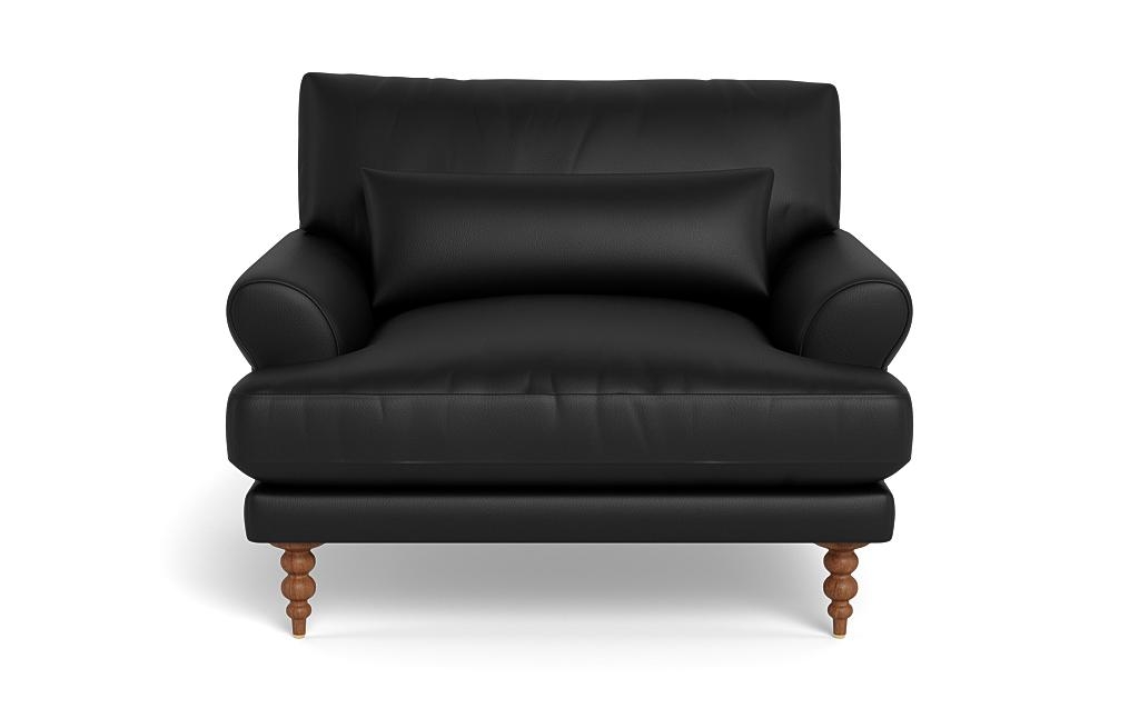Maxwell Leather Accent Chair by Apartment Therapy - Image 0
