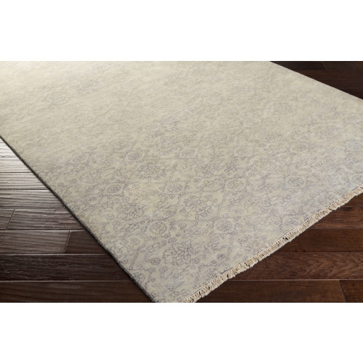Cheshire Gray Indoor 2' x 3' Handmade Rug - Image 1