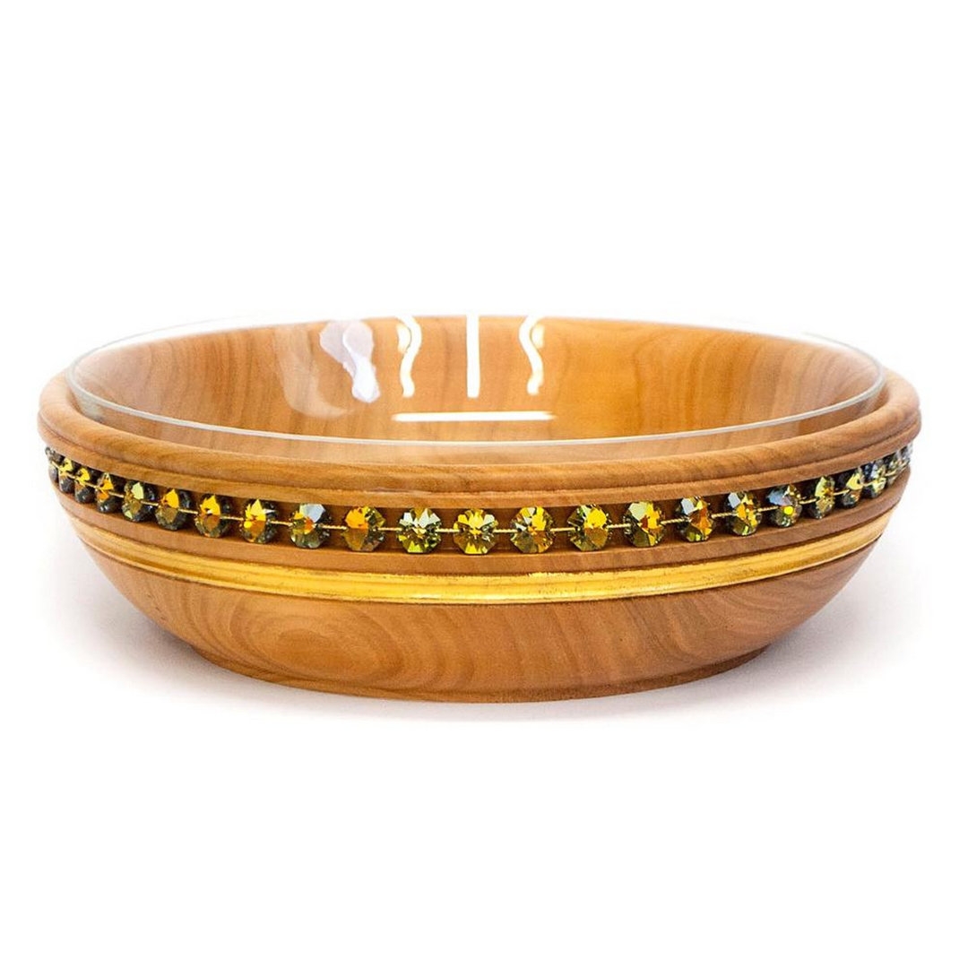 "Natalis Luxus Amestris Serving Bowl" - Image 0