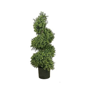 Faux Boxwood Spiral 33" Tree - Image 0