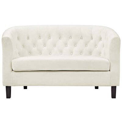 Holderman 49" Chesterfield Rolled Arm Loveseat - Image 0
