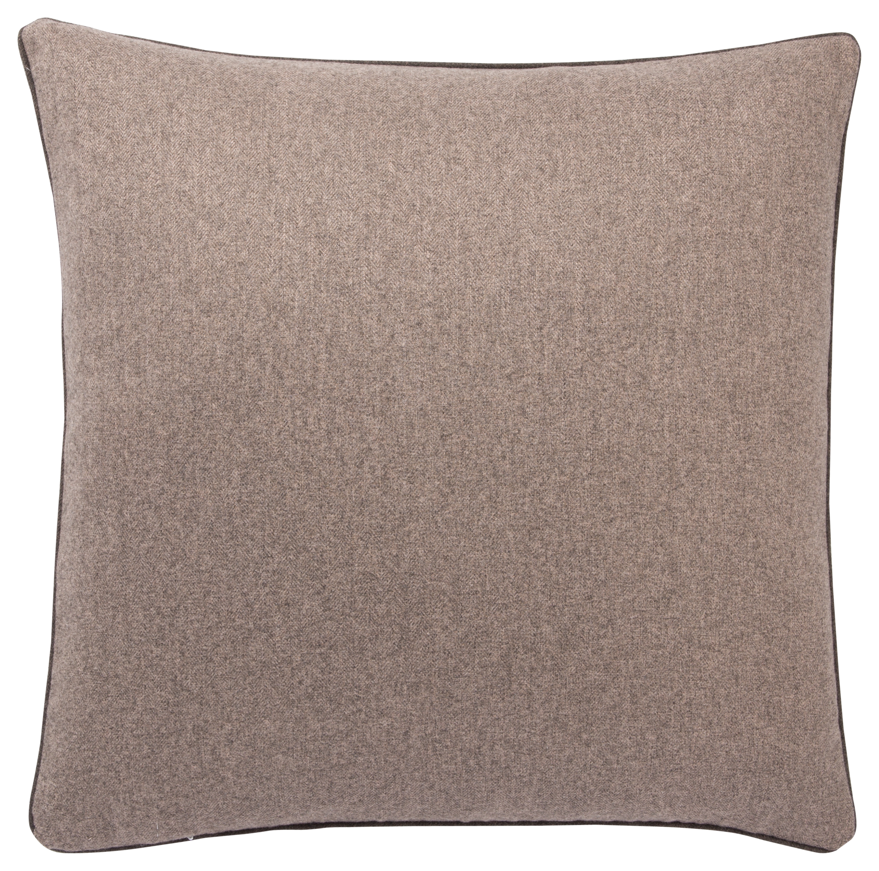 Design (US) Light Brown 22"X22" Pillow - Image 1