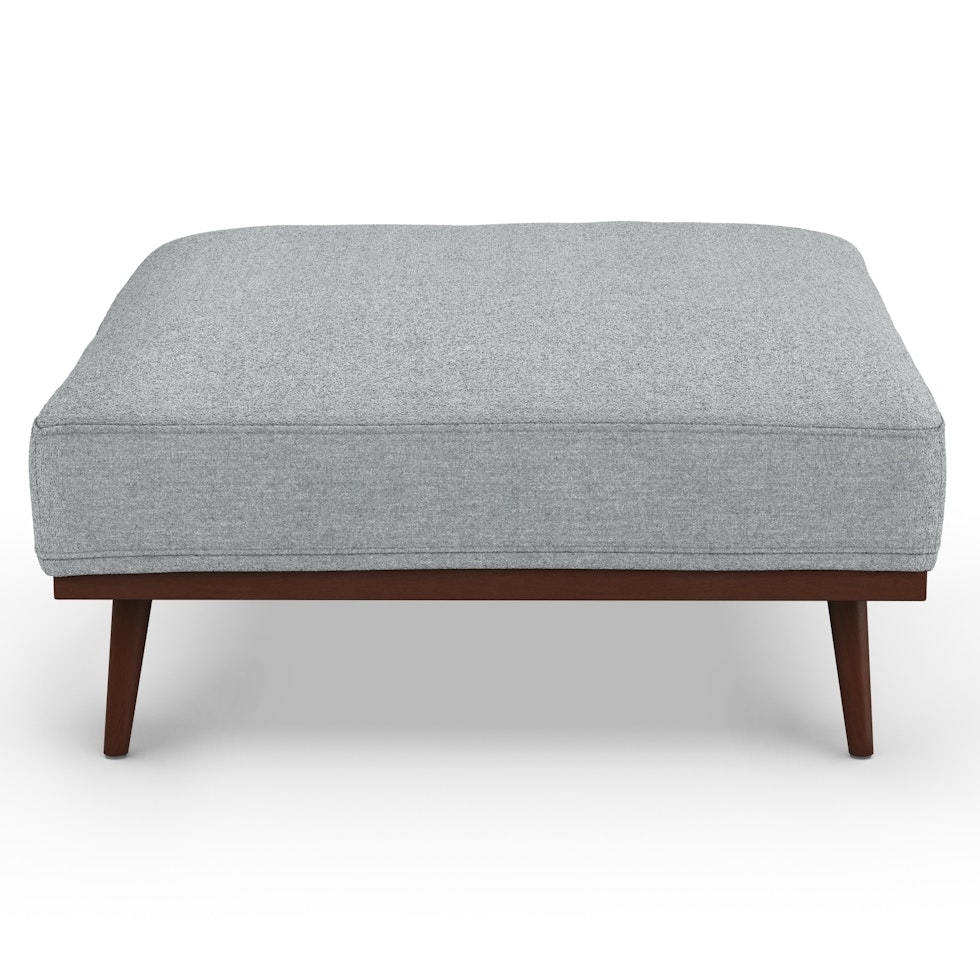 Rhett 38.5" Ottoman - Harbor Gray - Image 1