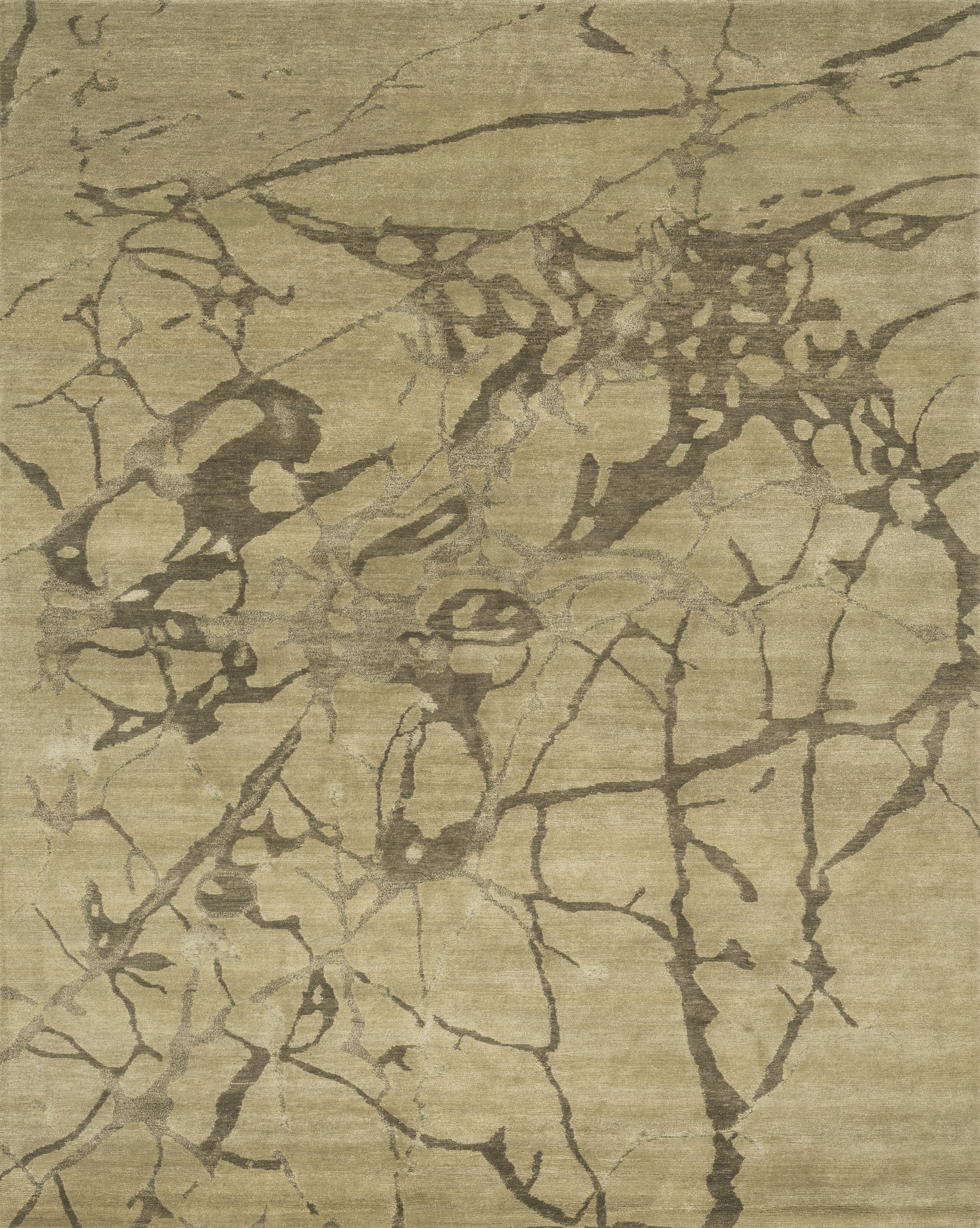 Loloi Hermitage HE-13 Beige / Ash 7'-9" x 9'-9" - Image 0