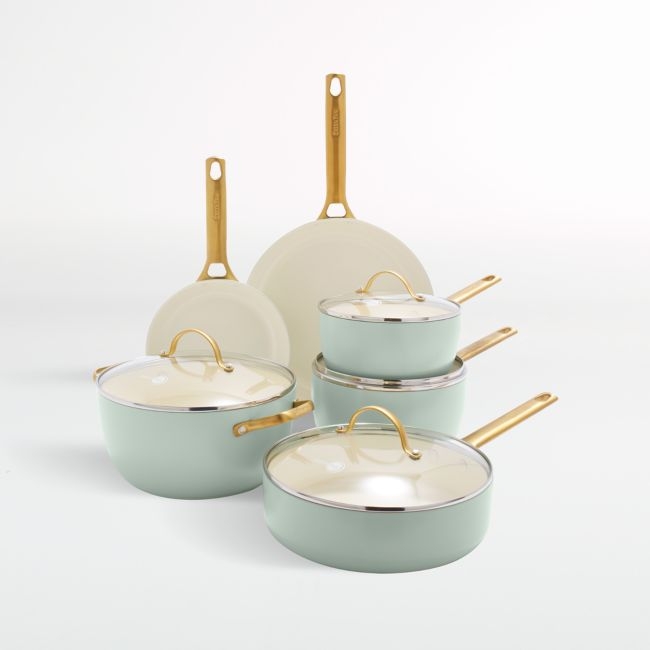 GreenPan ™ Reserve Julep 10-Piece Ceramic Non-Stick Cookware Set - Image 0