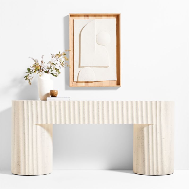 "Lain I" Paper Mache Wall Art - Image 3