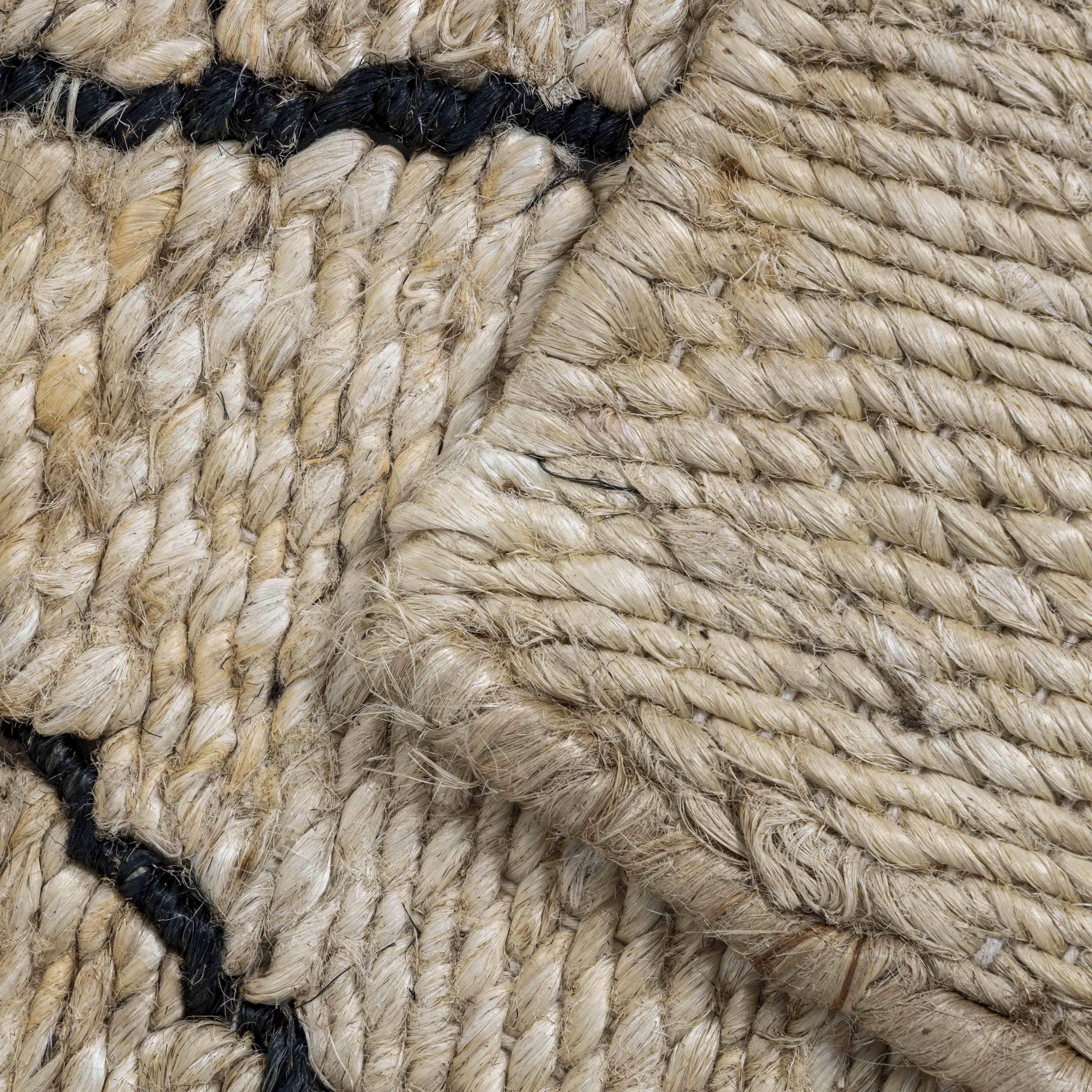 Crosshatch Natural 8' x 10' Area Rug - Image 1