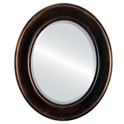 Wirksworth Framed Oval Accent Mirror - Image 0