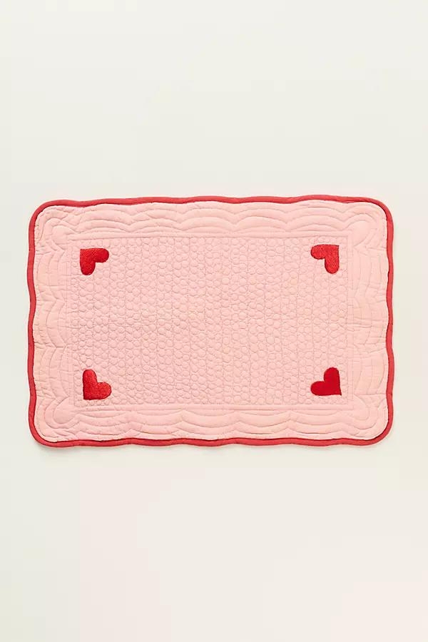 Quilted Heart Reversible Placemat - Image 0