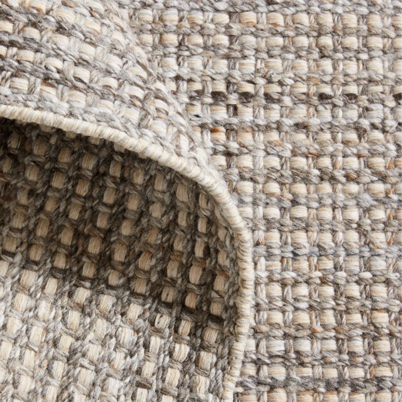 Niseko Performance Handwoven Brown Area Rug 6'x9' - Image 2
