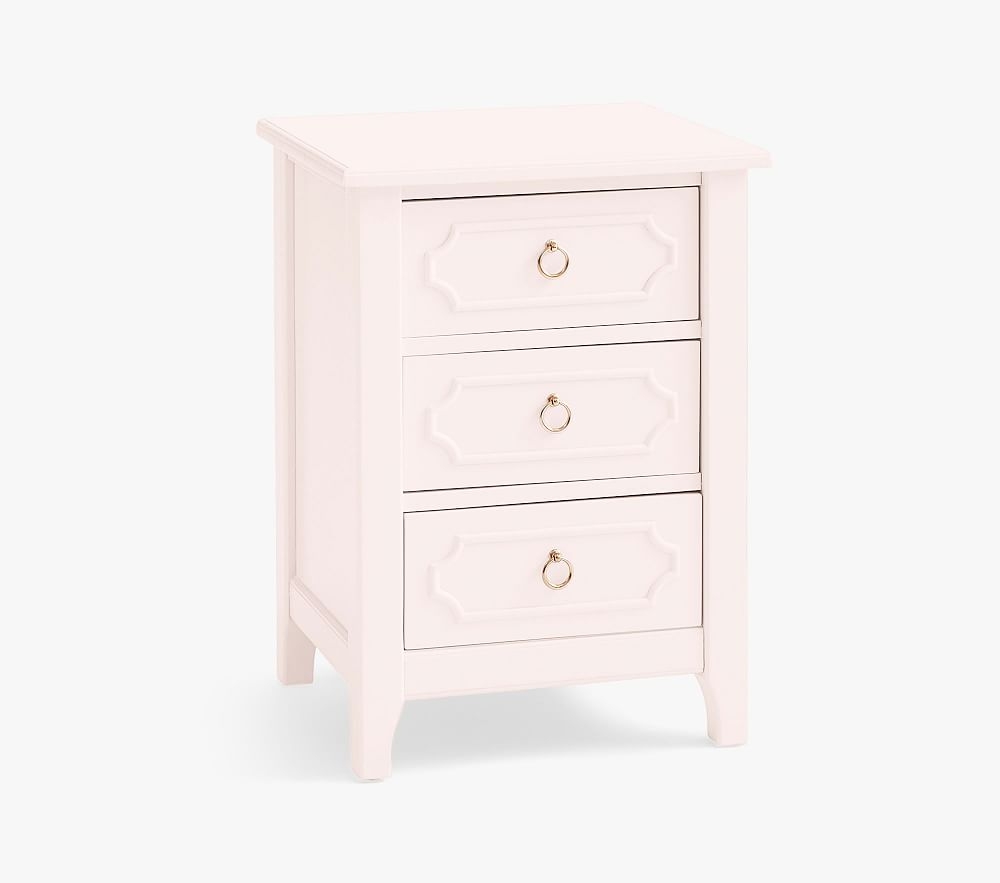 Ava Regency Nightstand, Blush Pink, In-Home Delivery - Image 0