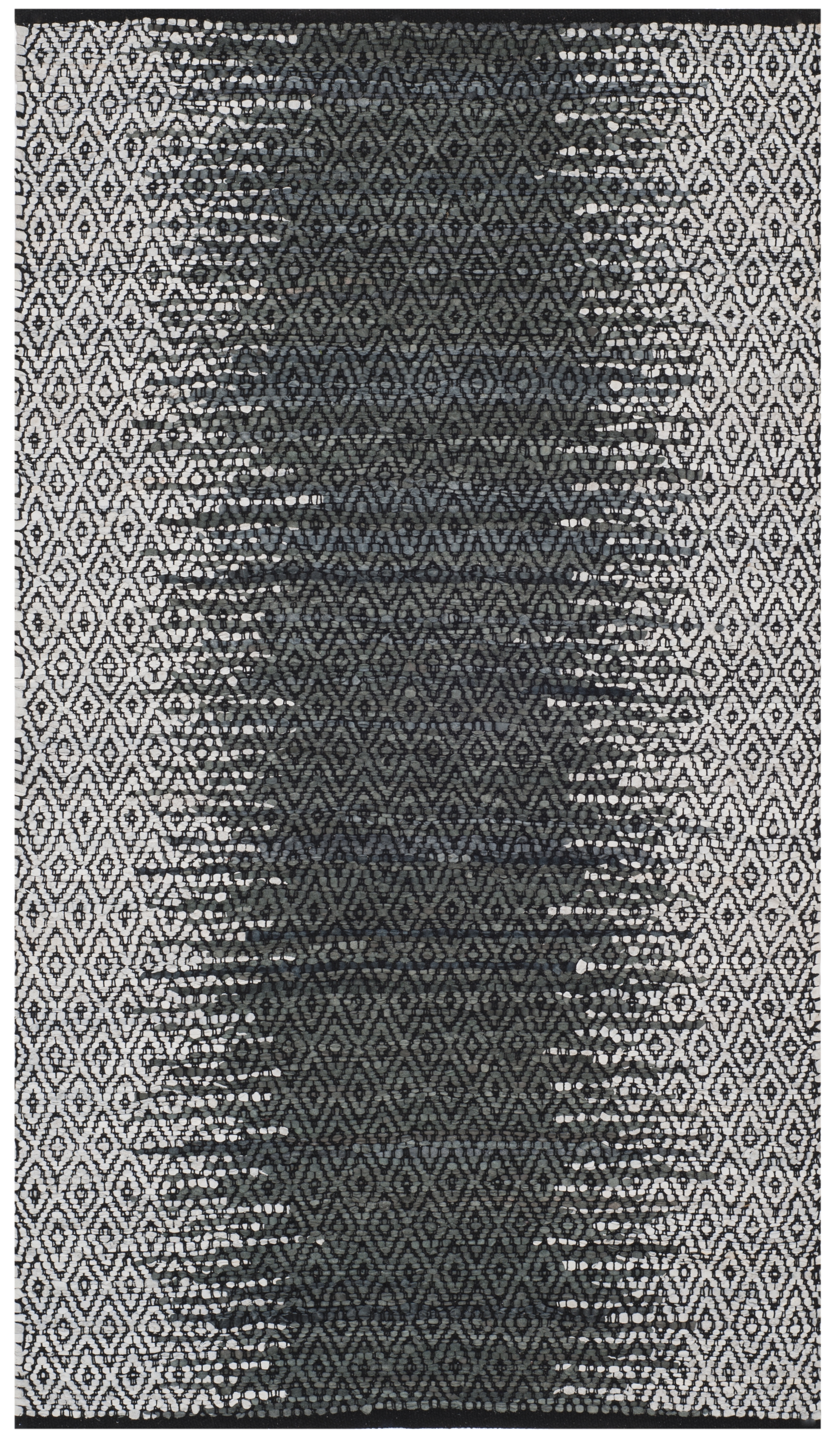 Arlo Home Hand Woven Area Rug, VTL389B, Light Grey/Charcoal,  2' X 3' - Image 0