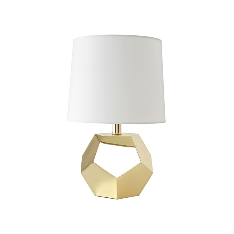 Geometric Gold Lamp - Image 8