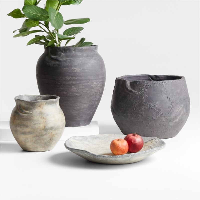 Rue Large Handmade Ceramic Vase 20.5" by Jake Arnold - Image 1