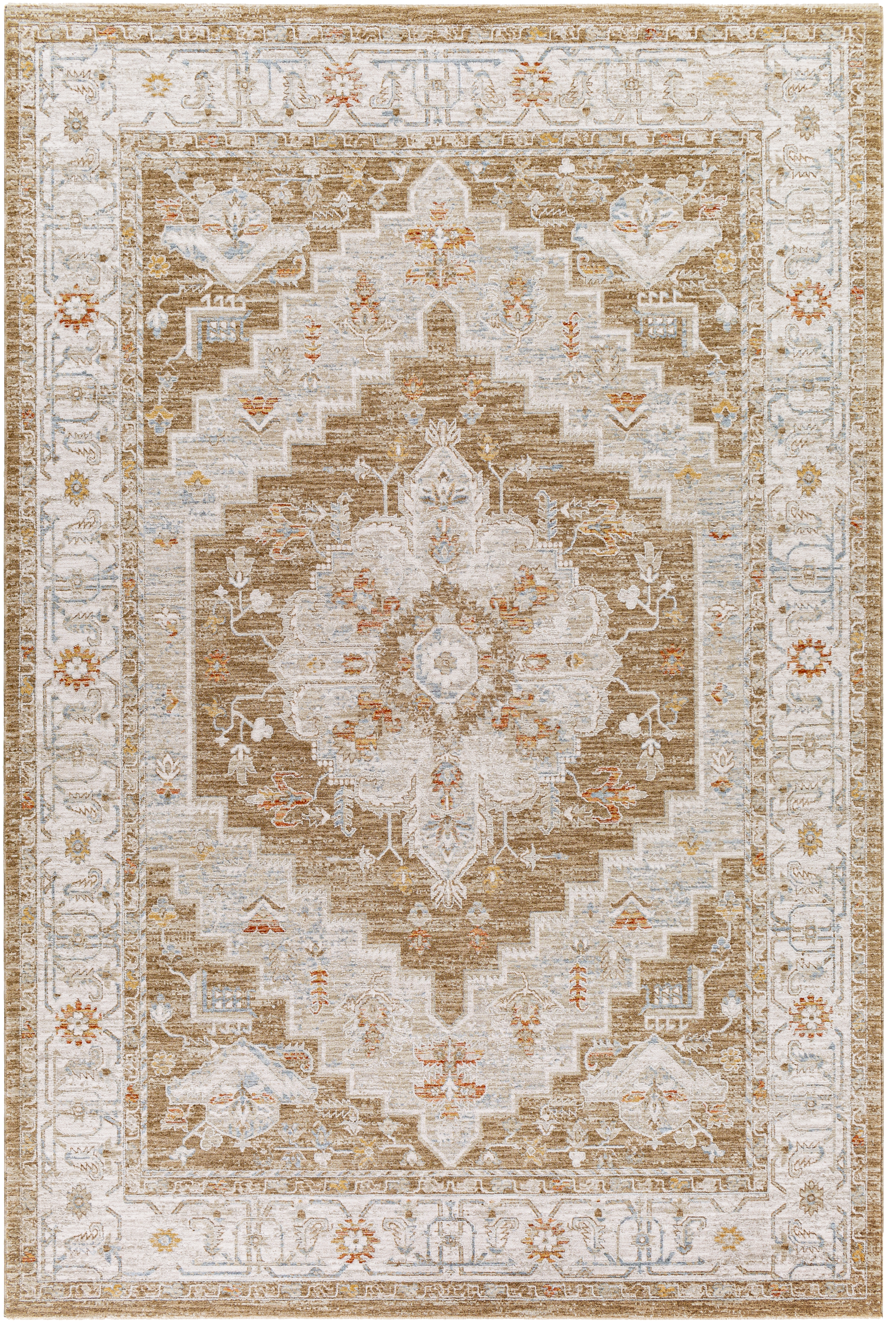 Avant Garde Beige Indoor 10' x 13'11" Machine Woven Rug - Image 0