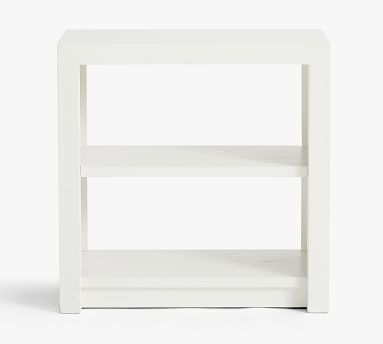 Dillon 2-Shelf Bookcase, Montauk White - Image 2