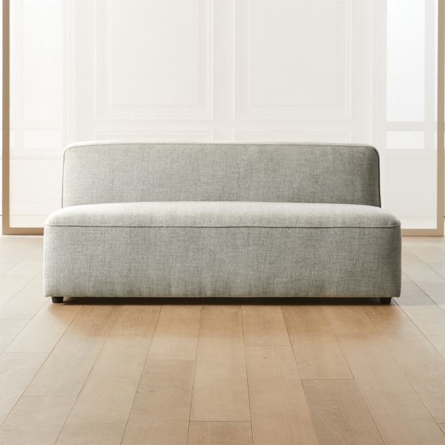 Lenyx Stone Armless Loveseat - Image 0