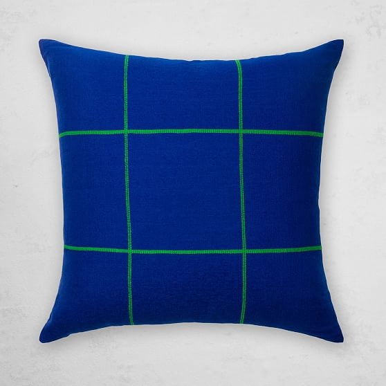Bole Road Textiles Pillow, Argo, Cobalt - Image 0