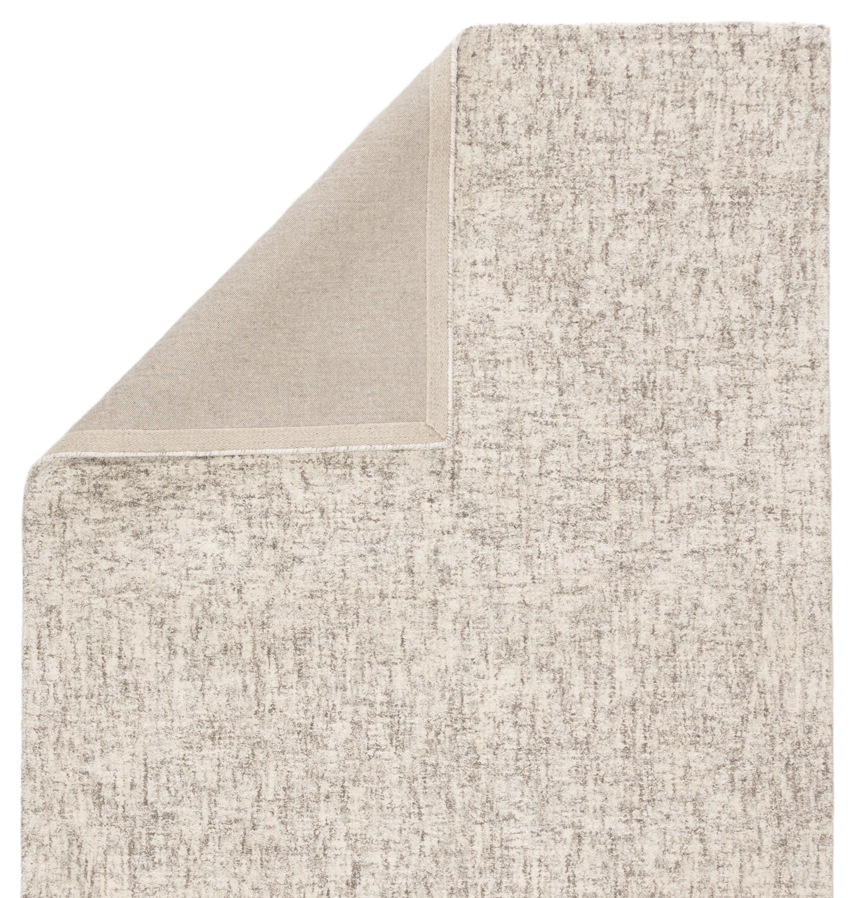 Britta Plus Handmade Solid Ivory/ Taupe Area Rug (9' X 12') - Image 2