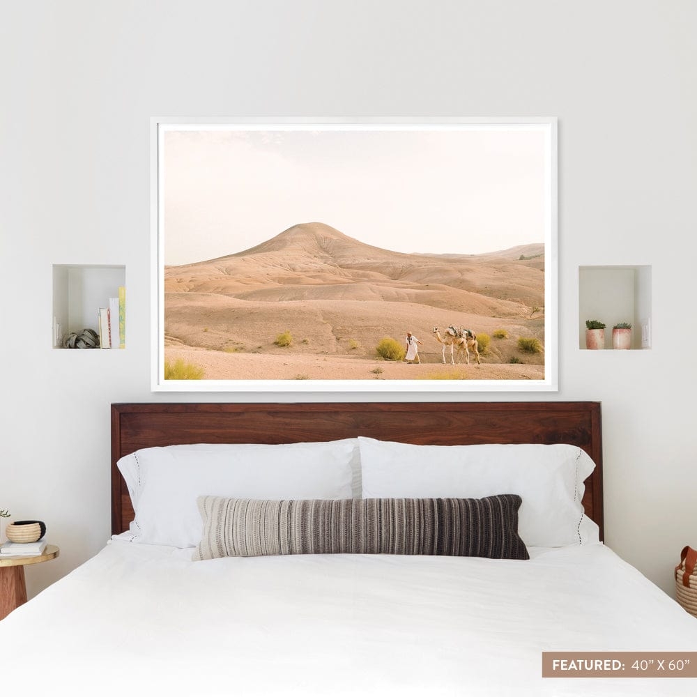 The Citizenry Agafay Desert Wall Art No Frame | 20 in. x 30 in. | Brown - Image 4