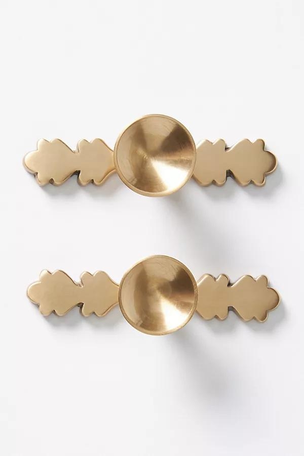 Kiera Leaf Kitchen Knobs, Set of 2 - Image 0