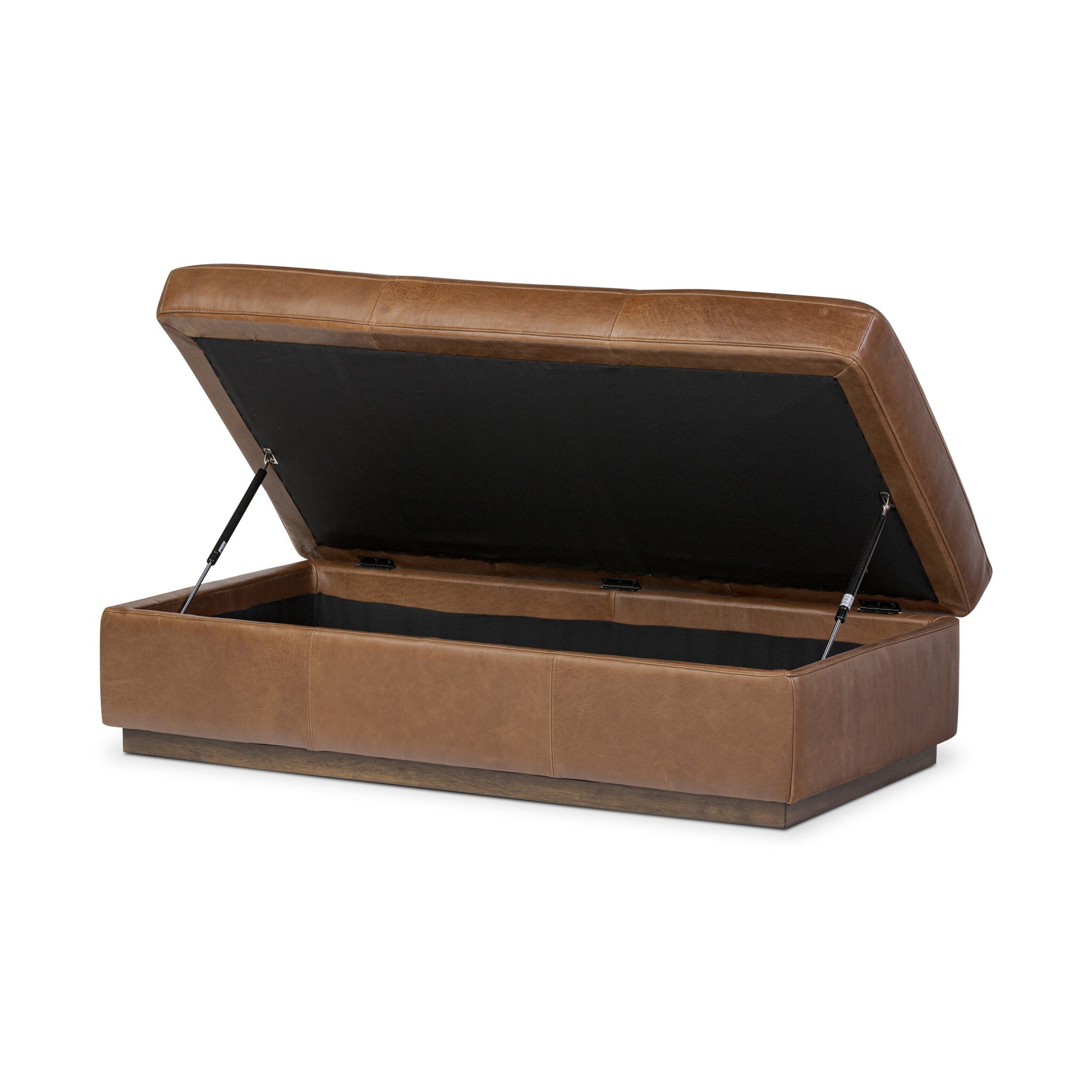 Alec Storage Ottoman - Dulane Mahogany - Image 6