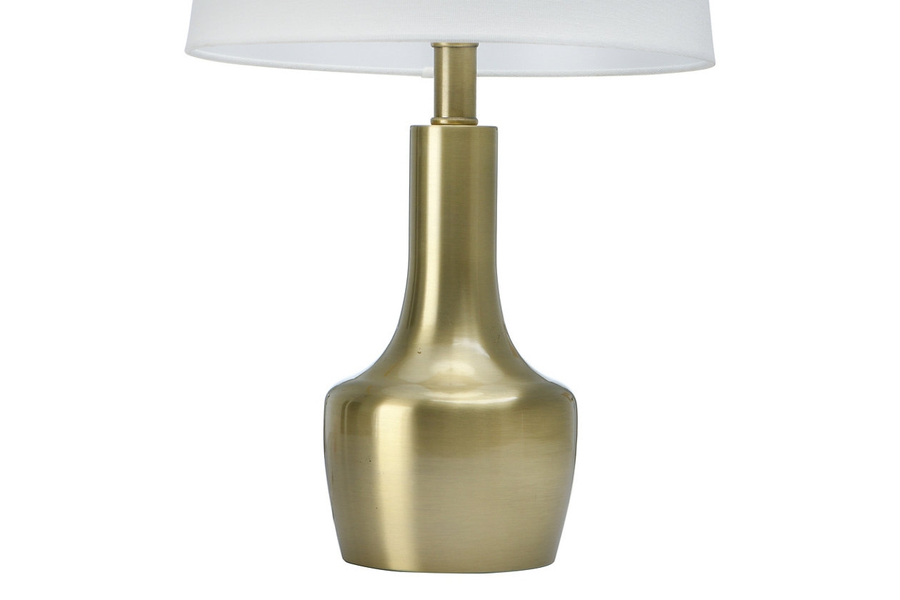 Urn Shaped Table Lamps, Brass, 22" Set of 2 - Image 2